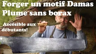 Tuto pour r&eacute;aliser facilement une lame damas motif 