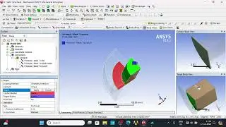 Hydromechanical Deep Drawing in Ansys workbench using FSI (structural) part 2