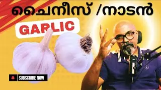 Chinese garlic vs Indian garlic | Lucy | Chandrasekhar R