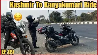 Jhansi Se Ek Rider&hellip; Return Ghar Chala Gaya 😔 | Kashmir To Kanyakumari Ride | EP:09