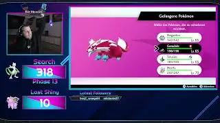 ✖✖ [SHINY-HUNTING] Pokemon Schwert: SHINY GALAR-GERADAKS nach 318 Mewtu-Raids [Phase 13]! ^_^ ✖✖