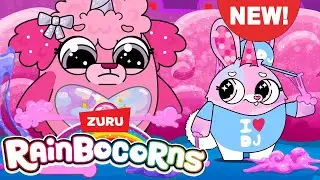 NEW Rainbocorns | Cotton Candy Clean Up | Season 5 Episode 10 | Cartoons for Kids  | ZURU