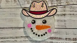 Cowboy Snowman Cardstock, Freshie Mold Cardstock Tutorials, Beginning Freshie Tips, Natollie Molds