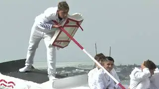 tournoi de joutes cadets à la Pointe Courte le 8 juin 2024.