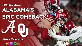 Alabama's EPIC Comeback: Alabama vs Oklahoma Reaction!