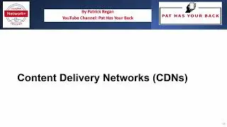 CompTIA Network+ 08-08 Advanced Networking Concepts Part 8 - Streaming Media and CDNs