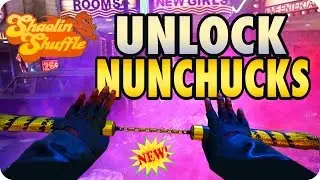 Shaolin Shuffle: How To Unlock Nunchucks & Double PaP It! 