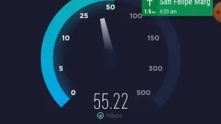 Vodafone REDX Vs Airtel Prepaid speedtest in a moving Cab