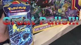Gengar ex promo box and brand new Inteleon theme deck opening