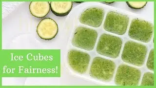 Cucumber ice cube toner | Ice cube for fairness