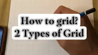 2 Types of Grid that I use in drawing 🥰 Full tutorial 