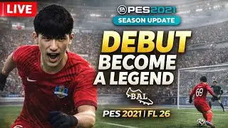 🔴 LIVE Debut Starter di Liga | PES 2021(FL 26) Become a Legend