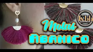 Crea Elegantes Borlas de Bisutería en Forma de Abanico con Este Tutorial Paso a Paso
