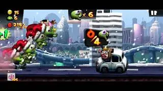 Zombie tsunami - daily mission / collecting red coins #coolgames 
