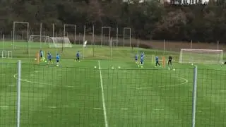 Pass&uuml;bung Aufw&auml;rmen Steil-Klatsch - Fu&szlig;balltraining Julian Nagelsmann (1899 Hoffenheim) Teil 4