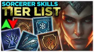 Diablo 4 - TIER LIST of All Skills for Sorcerer! Know What's BEST!