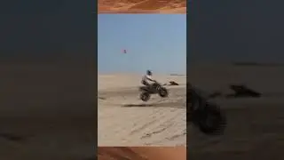 Extreme ATV Tricks at the Sand Dunes