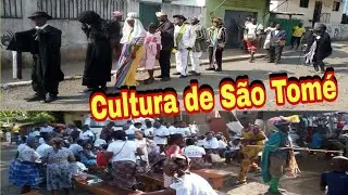 Veja uma apresentação da cultura de São Tomé Tchilolim(Tragédia) em Lucumi  Nossa Sr. da Conceição