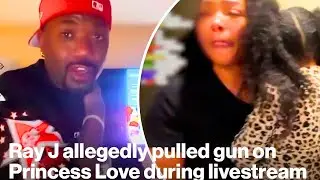 Ray J was Arrested for pulling a gun on Princess love during a live stream