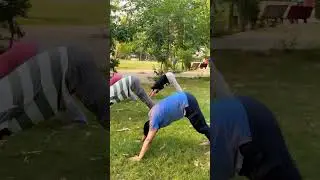 Yoga For weight loss #yoga #Outdooryoga ￼#yogalife #motivation #trendingshorts