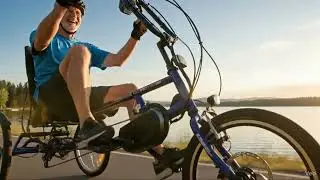 Electric Recumbent Trike - Electric trikes provide freedom for riders of all ages and abilities
