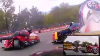2018 RKB-F1 British Sidcar Championship.  Brands Hatch GP 13 October Race 1.
