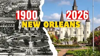 New Orleans 1900 vs 2026 | 126 Years of Survival, Culture, and Change