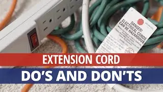 Extension Cord Safety | Rainbow Restoration