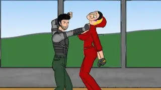 jai vs money heist free fire cartoons 2d