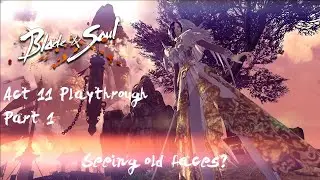 Seeing some old faces? - Blade and Soul Act 11 Playthrough Part 1