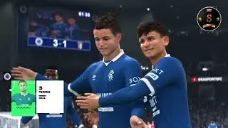 🔥UEFA EUROPA LEAGUE RANGERS VS BRAGA (EA SPORTS FC 26 SIMULATED) 🔥 #easportsfc26