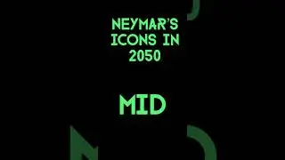 Neymar&rsquo;s FIFA Icons in 2050 #footballshorts #fifa #icon #neymar #neymarjr