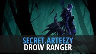 Arteezy (Drow Ranger) - TEAM SECRET vs. BIGGOOOOOOD @ Dota 2 Asia Championship 2015