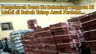 Penyaluran Dana Ke Rekening Anggota Di Mulai di Babak Tahap Awal Perdana