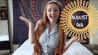 AUGUST Q&A: Dancing with Mod Sun, Gap Year, Collab Channel, & MORE! | MEGHAN HUGHES