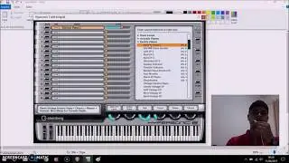 Hypersonic 2 - Testando os timbres de piano rhodes