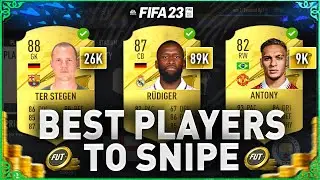 ЛУЧШИЕ ИГРОКИ ДЛЯ БЫСТРОГО СНАЙПИНГА!! 😱 *ЗАРАБАТЫВАЙТЕ 50К В ЧАС* (ЛУЧШИЙ МЕТОД ТОРГОВЛИ В FIFA 23) #FIFA23