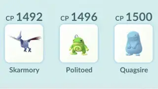 Johto Cup: Skarmory Politoed Quagsire | Pok&eacute;mon GO Great League GBL PvP Match