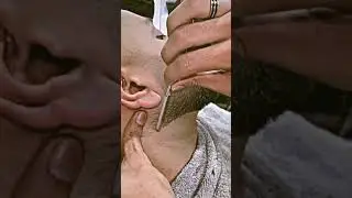 Beard line up❌  Taper🧔🔥🔪 #barber #fullbeard #beardstyle