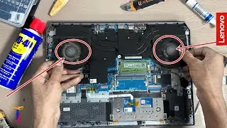 Lenovo LOQ Disassembly and Fan Cleaning | LOQ Overheating | 15IRH8 , 15IAX9 , 15ARP9 , 15IRX9