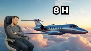8H Airplane Cabin Ambience &ndash; In-Flight Engine Sound for Sleep, Study & Focus