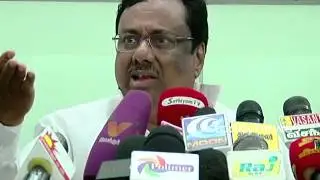 EVKS Elangovan and Jaya TV Reporter  ofen fight in pressmeet