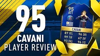 FIFA 17 | EDINSON CAVANI TOTS (95) | Player Review+Statistiche in game (ITA)