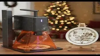 Holiday Fun: Sleigh Ride with Big Bird & Cookie Monster | Laser Art❄️✨