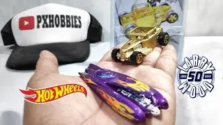 HOTWHEELS 2019 LARRY WOOD ANNIVERSARY 50TH & CARA MENYIMPAN HOTWHEELS