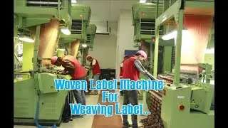 Woven Label Machine For Weaving Label