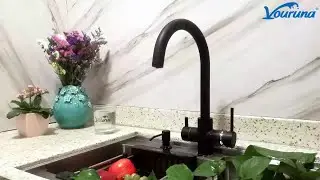 what's the advantage of 4 way kitchen faucet? (RUBINETTI CUCINA 4 VIE)