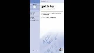 Eye of the Tiger (SAB), arr. Eric Van Cleave – Score & Sound