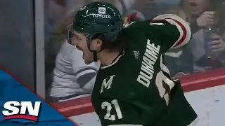 Wild's Brandon Duhaime Sprints Past Golden Knights Defence To Score Sweet Wrister