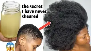 over night treatment your hair will grow like never before/better than rice warer/onlyone ingredient